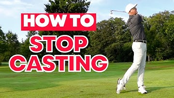 STOP Casting in Golf Downswing with THIS Simple Trick