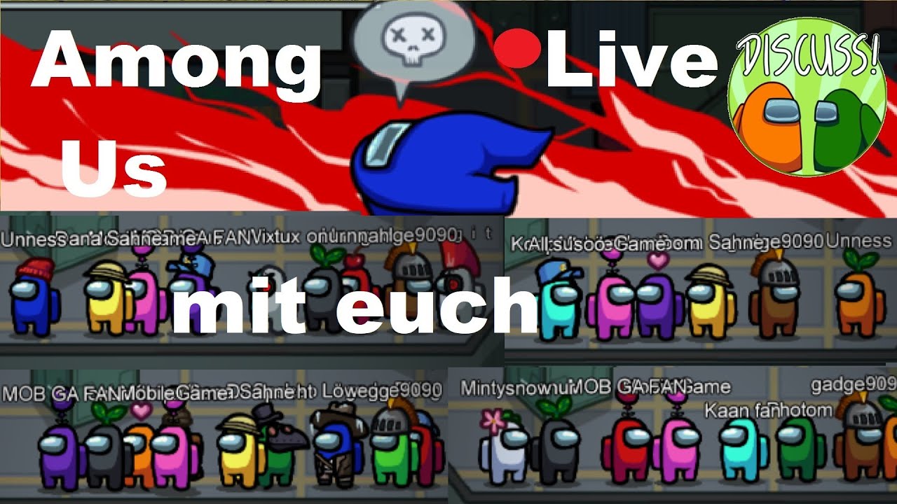 AMONG US Livestream Airship | Jeder kann mitmachen | deutsch/german