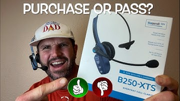Unboxing, Setup & In-Depth Review of the BlueParrott B250-XTS Bluetooth Wireless Headset