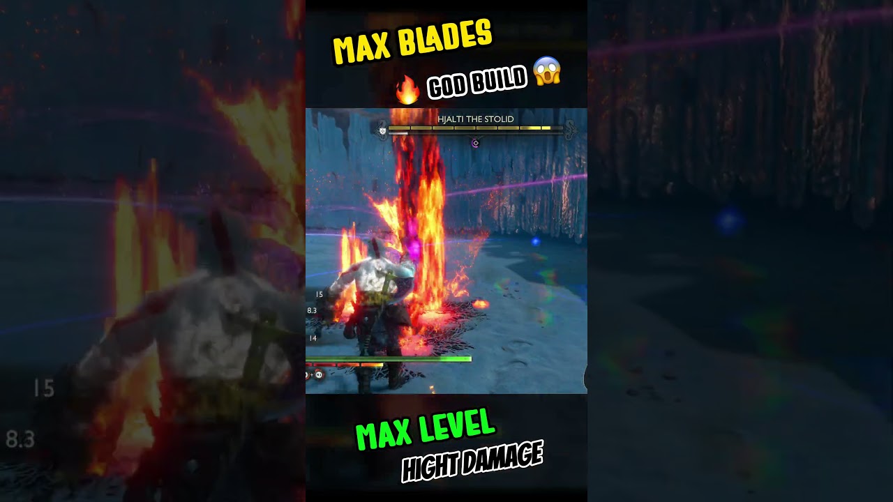 Chaotic Rampage Max Blades God Build 🔥🤜😱 Hjalti the Stolid 