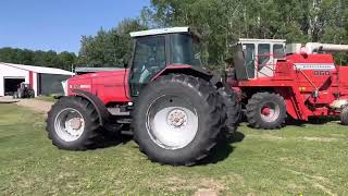 2 MF 8160 Tractor