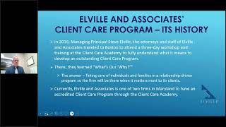 Webinar - Learn All There Is to Know About Elville and Associates' Client Care Program screenshot 4