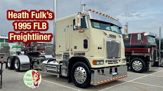 Heath Fulk’s 1995 FLB Freightliner Cabover Truck Tour by Miss Flatbed Red 5,784 views 1 month ago 4 minutes, 9 seconds