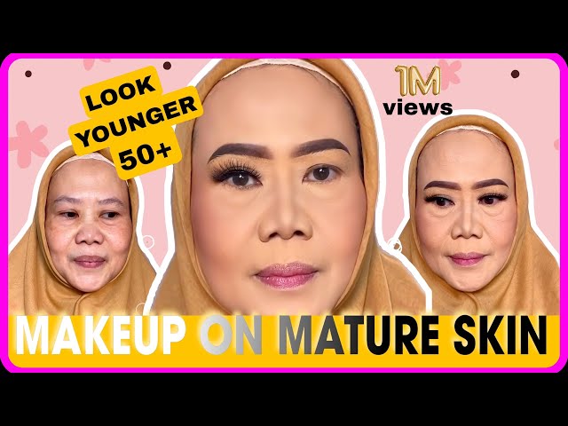 CARA MAKEUP IBU PENGANTIN USIA 70th KEATAS !! MAKEUP VIRAL 2024 class=