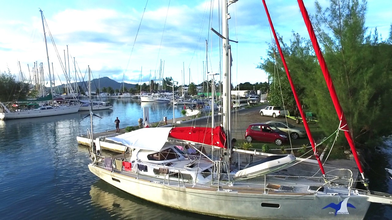 Escale de Sir Ernst à Raiatea, Polynesie Française