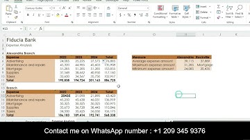 Illustrated Excel 365/2021 | Module 1: SAM Project 1b | Fiducia Bank