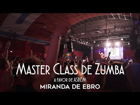 Master Class de Zumba a favor de ASBEM (Miranda de Ebro)
