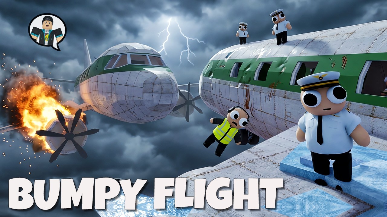 KACAU!! Survival Pilot Bocil Meresahkan & Pesawat Penuh Masalah Hidup 🔥🗿🔥 | Bumpy Flight Indonesia