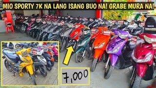 7K mo  may Mio Sporty kana! Maraming halos presyong bakal na lang!  Literal na bagsak presyo to!