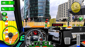 BUS SIMULATOR 2021 || MODERN PUBLIC BUS SIMULATOR || CITY BUS PARKING 3D DRIVING SPEEDO BUS GAMEPLAY