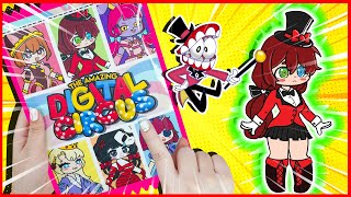 [Paper Diy] Blind Bag Unboxing The Girls In The Amazing Digital Circus #paperdiy #cim