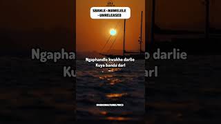 Sbahle  Mawelele Ntokozo Unreleased Song foryou vural duet  s s