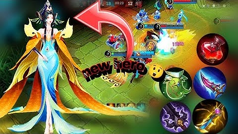 😱new mlbb hero zetian 2025 😱 best build combo tutorial 😱 viral video mlbb gaming video 2025
