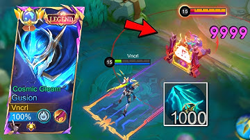 GUSION TANK DESTROYER BUILD! TOTALLY ONE SHOT GUSION FULL DAMAGE🔥 ( Must Watch! )