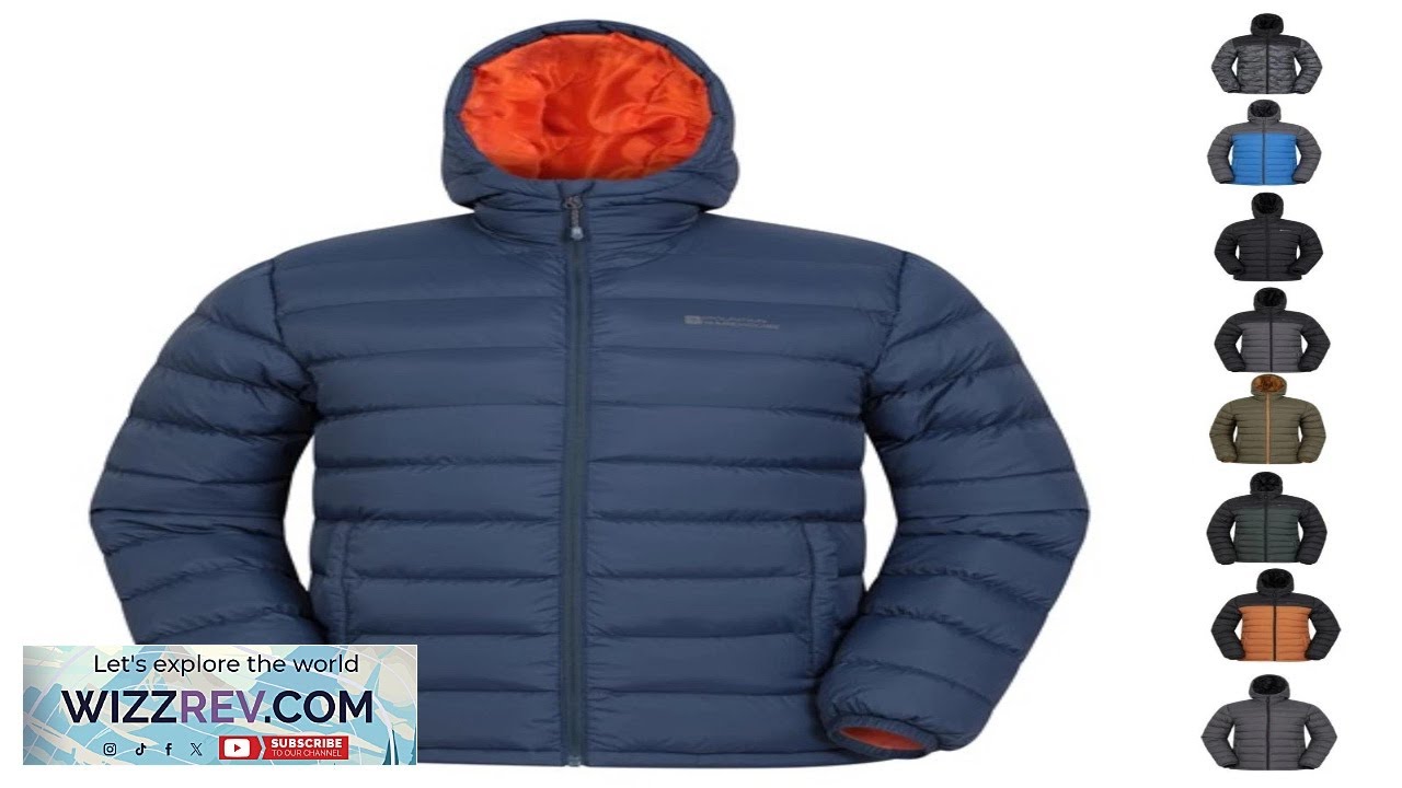 MRK Men's Padded Winter Jacket - Water Resistant, Thermal Tested To -40°C, Casual Puffer Coat 4 thumbnail image