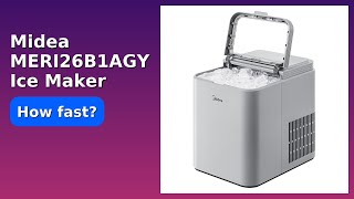 REVIEW (2026): Midea MERI26B1AGY Ice Maker. Features.