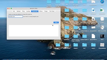 How to use the Traceroute command On Mac