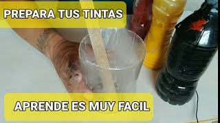 🔨COM0 HACER TINTA PARA MADERA 🪚 CON ESMALTES SUPER TUTORIAL 💯