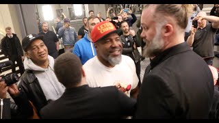 INCREDIBLE!! - SHANNON BRIGGS BURSTS INTO DAVID HAYE PRESS CONFERENCE & CONFRONTS HIM!  (FULL VIDEO)