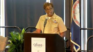 Captain Janet Days, Commanding Officer, Naval Station Norfolk - #VAWC23 Keynote