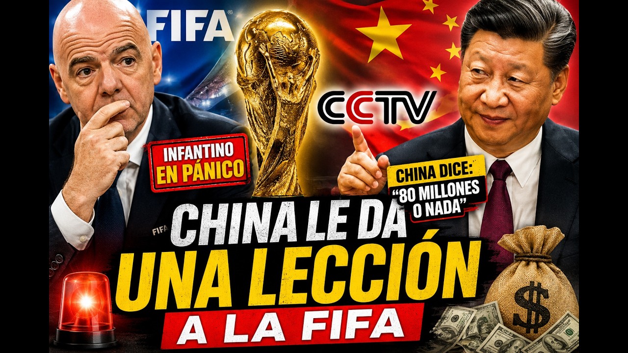 CHINA LE DA UNA LECCION A LA FIFA CON EL MUNDIAL - YouTube