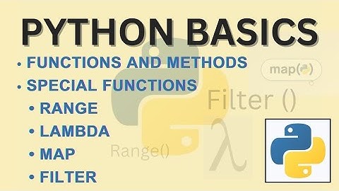 Python Special Functions, Lambda, Map & More: Deep Dive with Code Examples