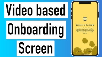 SwiftUI: How to create a video onboarding screen?