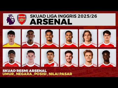 asikdewa x ahmadtoto - Daftar Skuad Arsenal 2025 | Daftar Pemain Arsenal Liga Inggris 2025 - Jadwal Arsenal 2025
