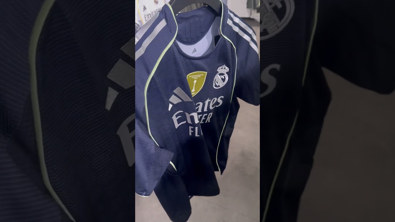 Camiseta Real Madrid Segunda Equipación Copa Mundial Clubes FIFA 2025..
