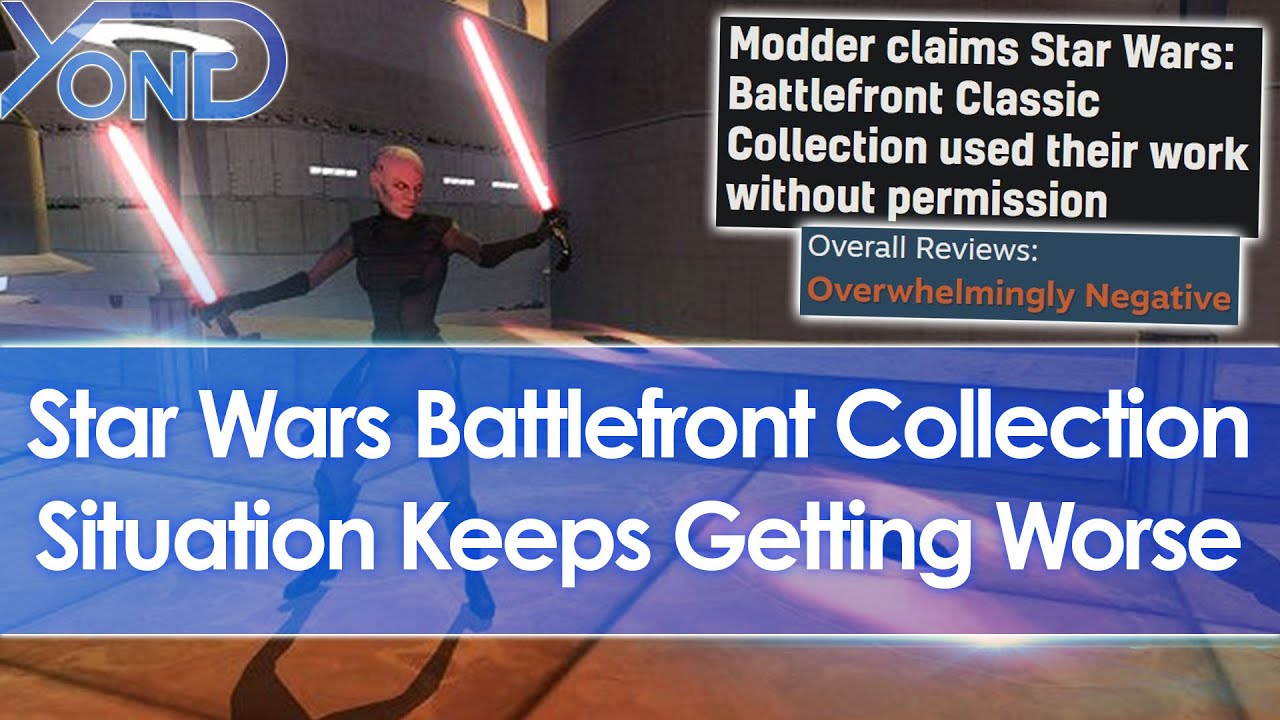 Star Wars Battlefront Collection accused of using mod without permission after disastrous launch