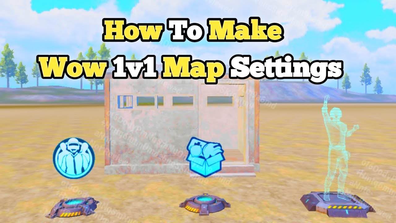 How To Make 1v1 Wow Map Settings How To Make All Settings - YouTube