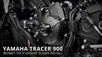 How to install a Womet-Tech Engine Slider on a 2018+ Yamaha Tracer 900 by TST Industries