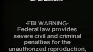 Screen Jems Home Entertainment - Fbi Warning Screen