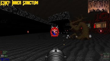 Ultimate Doom The Way id Did - E3M7: Inner Sanctum (100%)