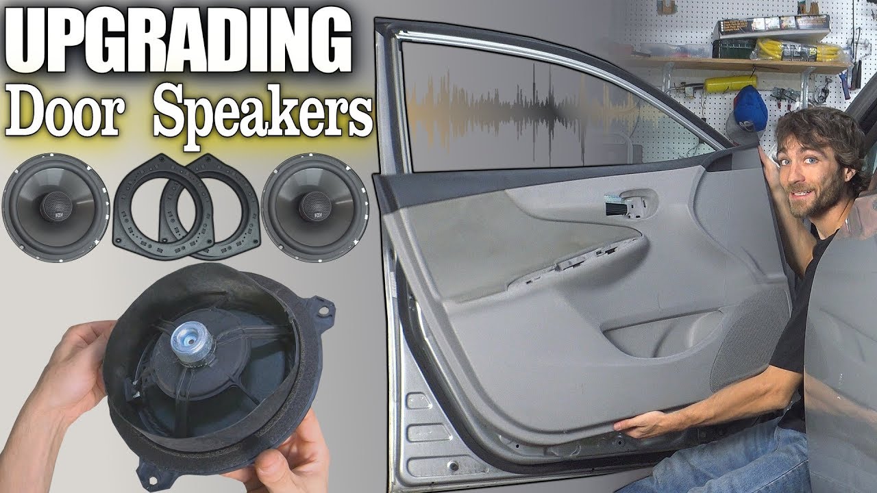 Honda CR-V Speaker upgrade Front Door Fli car speakers 6.5 17cm Pods 210W