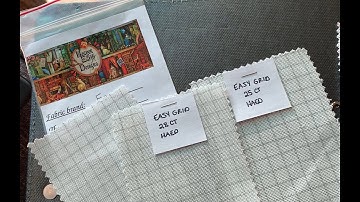 Jan Hicks Creates - Testing Fabric for Full Coverage Cross Stitch
