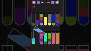 water_level_824 #watersortpuzzle #puzzle #game #sortpuzzle #color