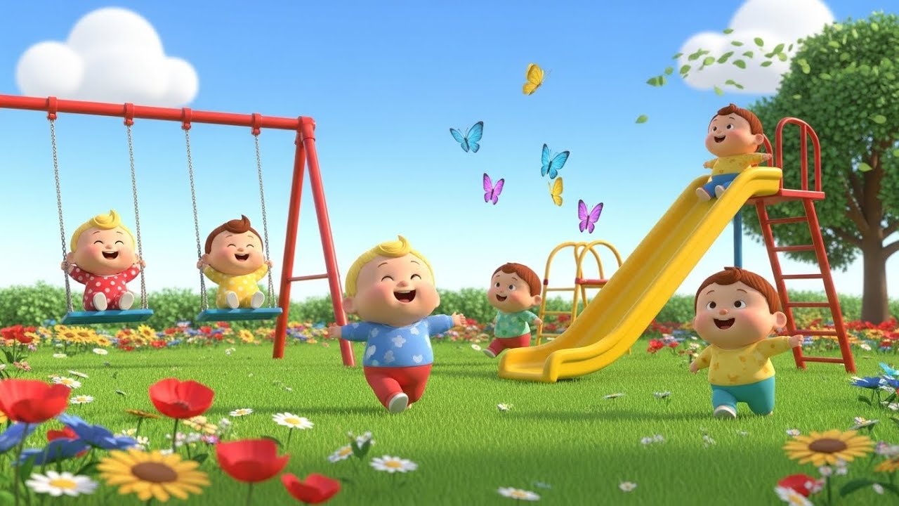 Sunny Day Play Song | Happy Outdoor Rhyme for Kids | Nursery Rhymes & Songs for Children