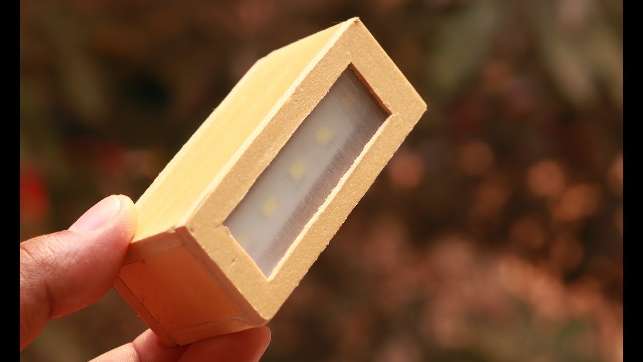 How to make Emergency Light with 9V battery