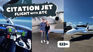 Citation CJ3+ Private Jet Flight with ATC! [New Orleans to Orlando]