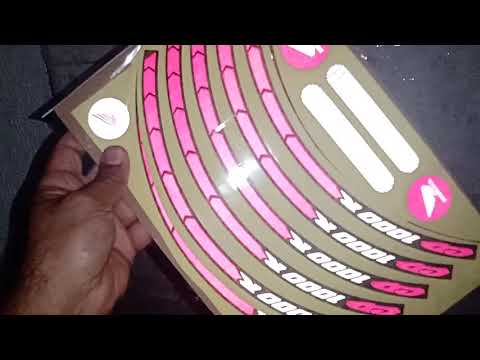 Adesivo refletivo Honda