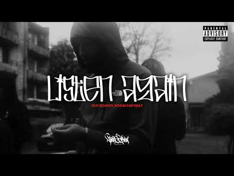 Boom Bap Beat LISTEN AGAIN Free Type Beat 2025 Old School Rap Instrumental