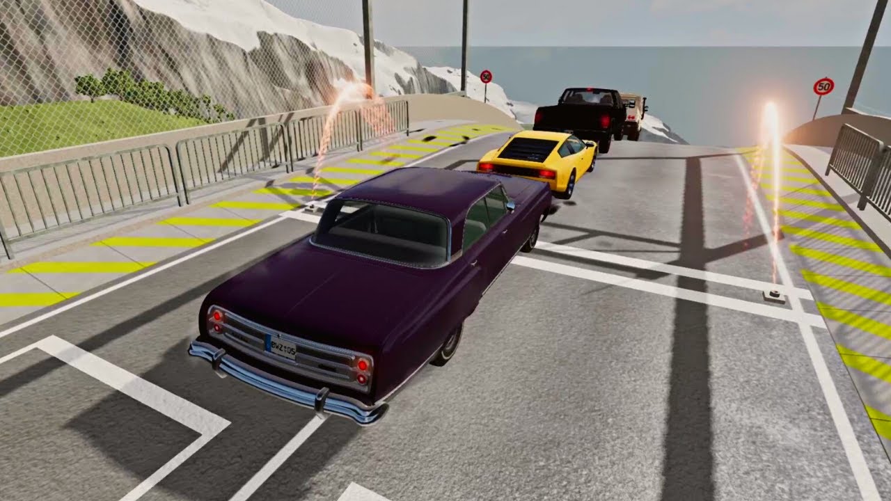 Car Jump Arena Madness BeamNG.Drive YouTube