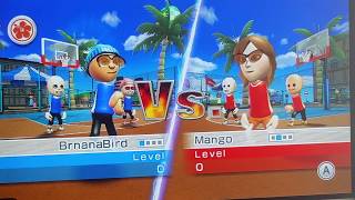 Mango finally Beat me at something(Wii sports resort Basketball)