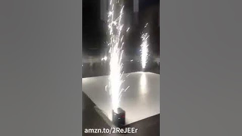 Indoor 750W cold fountain firework Spark machine with CE