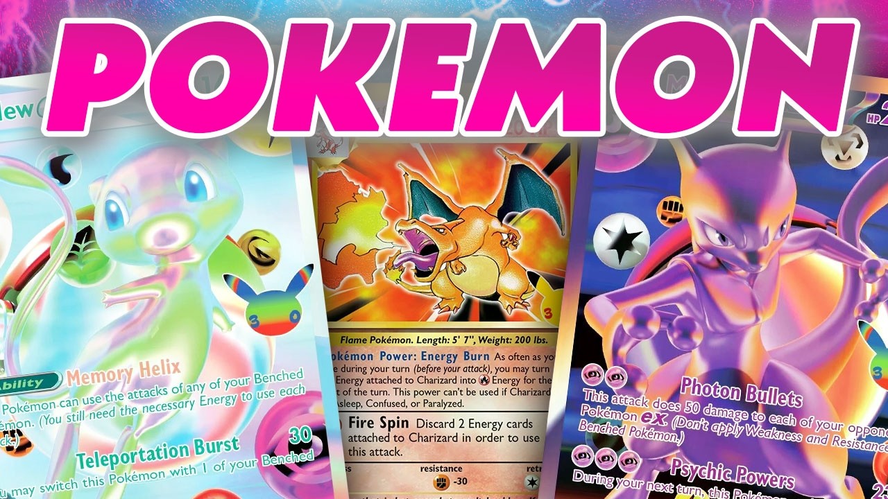 POKEMON 30TH CELEBRATION CARDS REVEALED!!! - YouTube