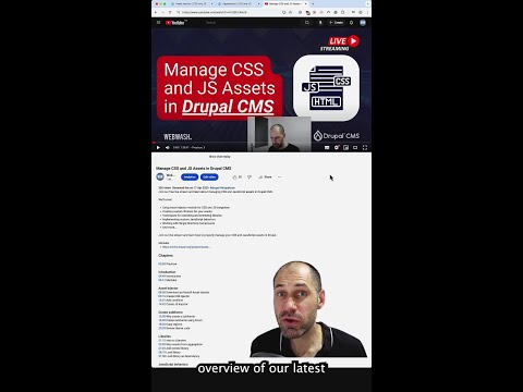 Summary: Manage CSS and JS Assets in Drupal CMS