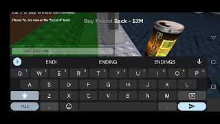 ROBLOX GOOD ENDING BUY YOUR FRIEND Back tycoon (beta)