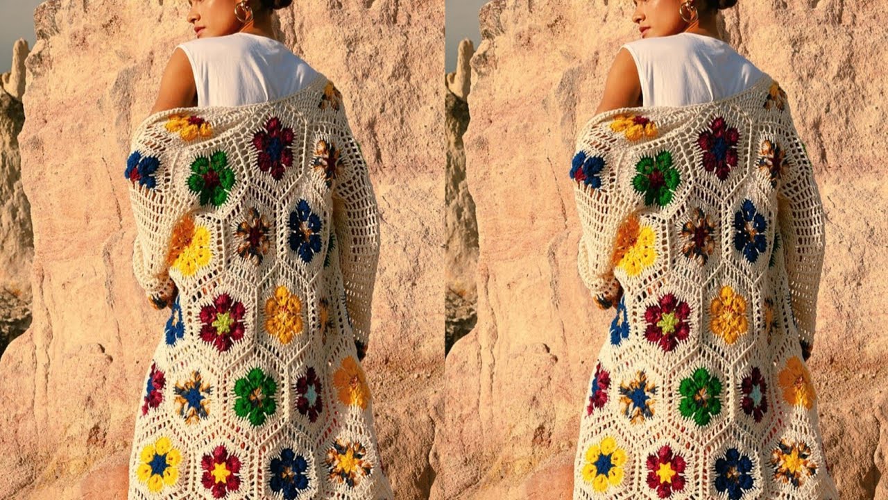 Casaco flor africana ( apresentação)