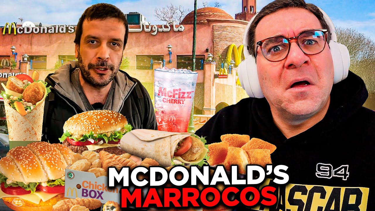 COMO É O MCDONALDS DE MARROCOS | RIC REAGE